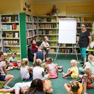 Biblioteczne zajęcia wakacyjne dla dzieci
