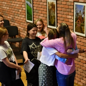 Spotkanie młodzieży z Małgorzatą Kapuściak
